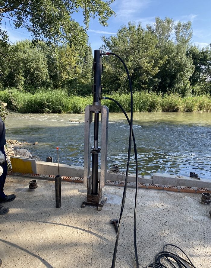 10 Pilotes metálicos hincados