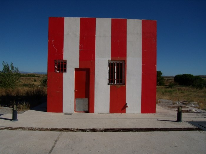 Caseta de deshielo en Aeropuerto Madrid Barajas