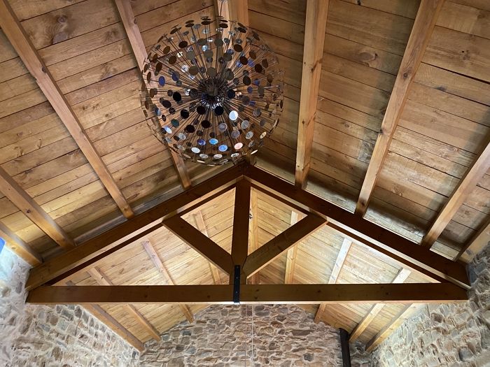 Cerchas de madera en Combarros León