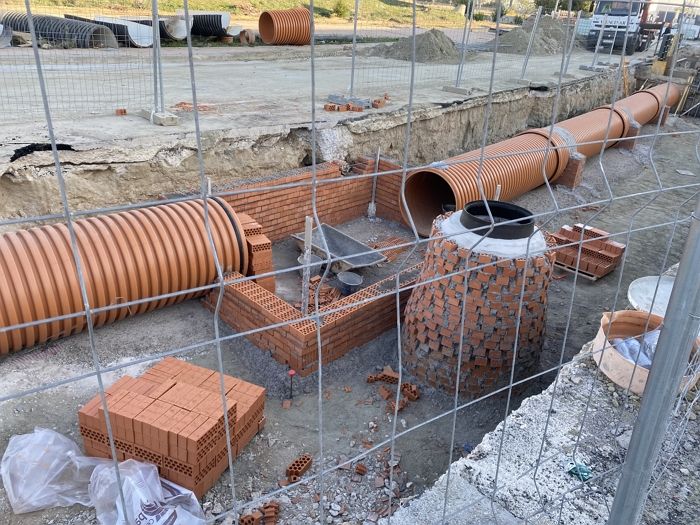 Reparación Saneamiento C Maquinistas en Pinto