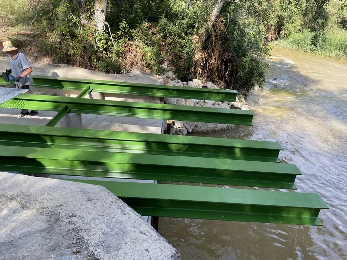 Obra de toma Río Henares