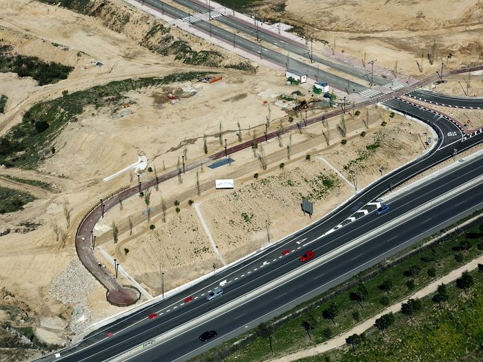 Carril bici Urbanizacion El Encinar